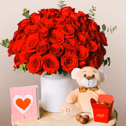 Eternal Love: 40 Red Roses Eternal Love: 40 Red Roses