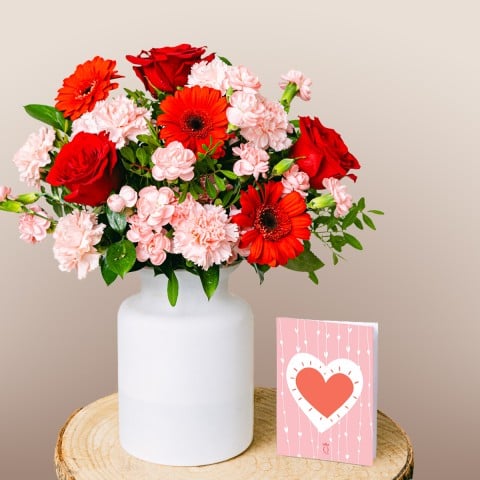 Soul Love: Roses and Gerberas Soul Love: Roses and Gerberas