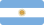 Flag for Argentina