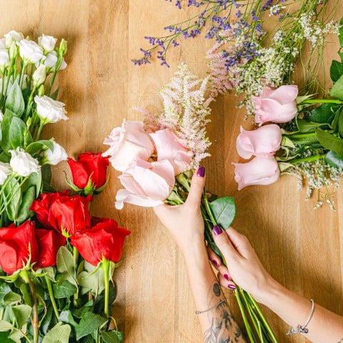 Florist Choice: A Premium Bouquet designed by our florists. Florist Choice: A Premium Bouquet designed by our florists.