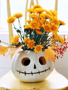 Auch die Halloween-Gespenster lieben Blumen